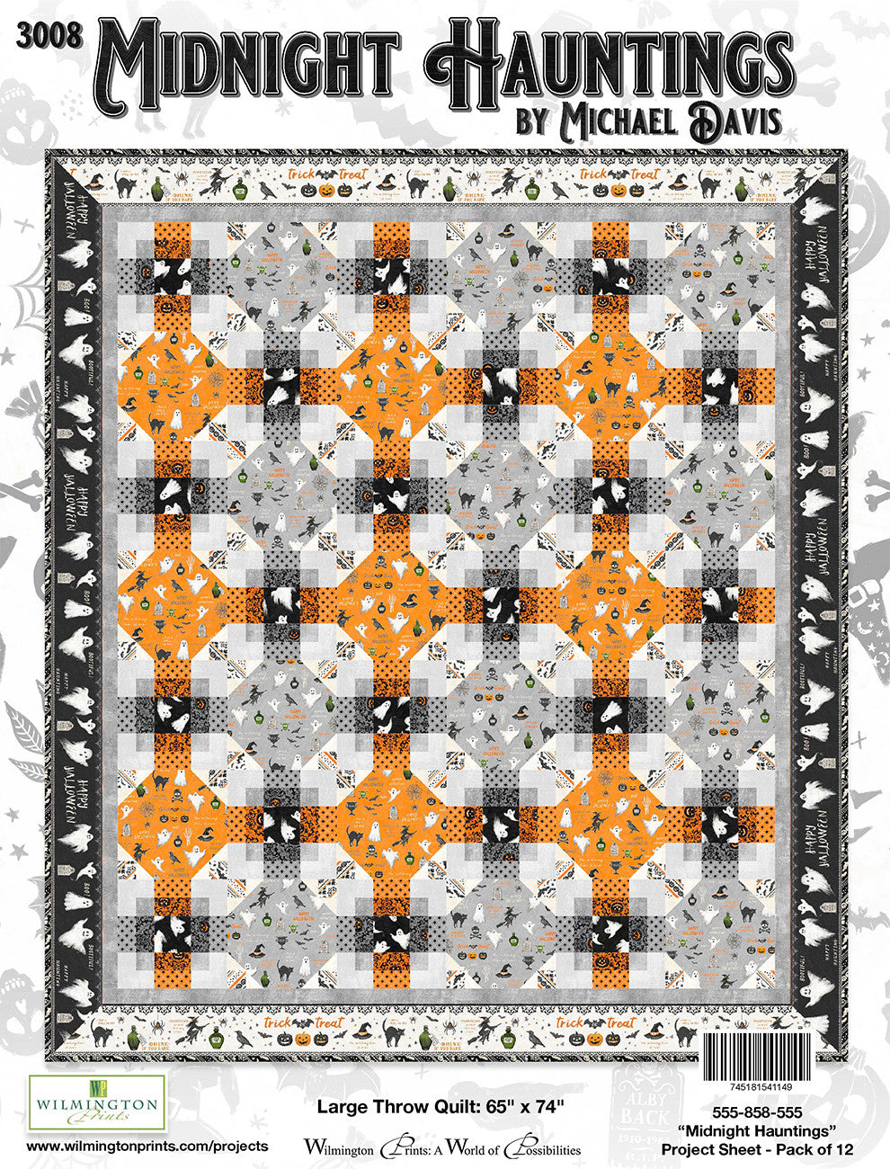 Project Sheet Midnight Hauntings 12 per package, 1 pack per store