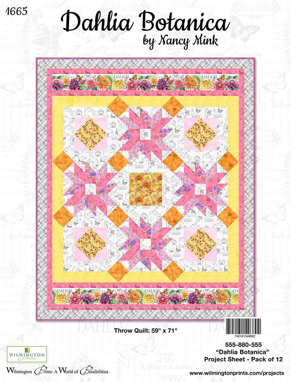 Project Sheet Dahlia Botanica 12 per package, 1 pack per store