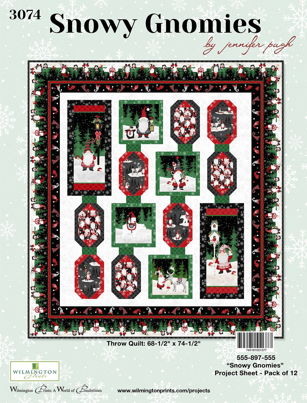Project Sheet Snowy Gnomies 12/pack