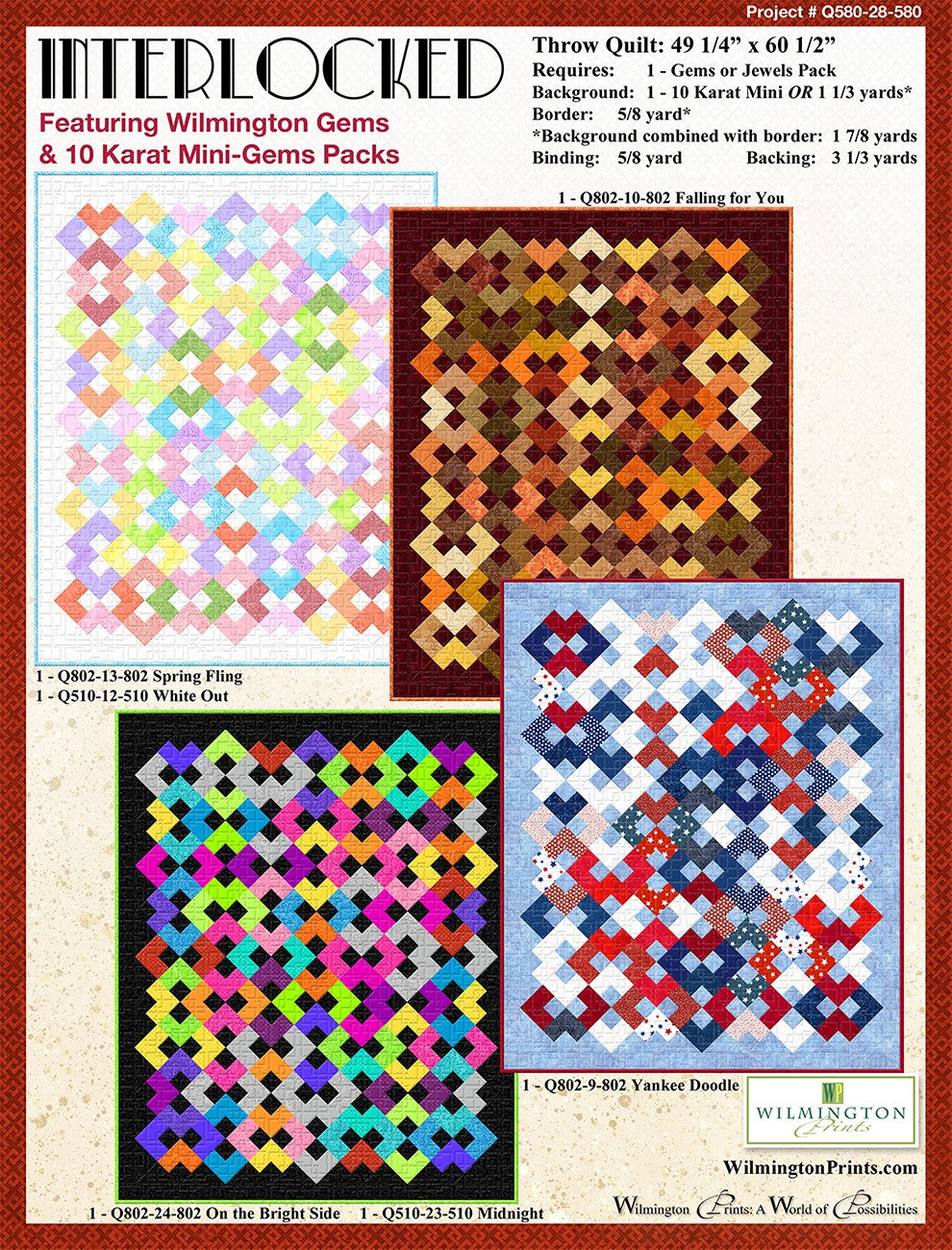 Interlocked, Free Download below, will NOT SHIP.