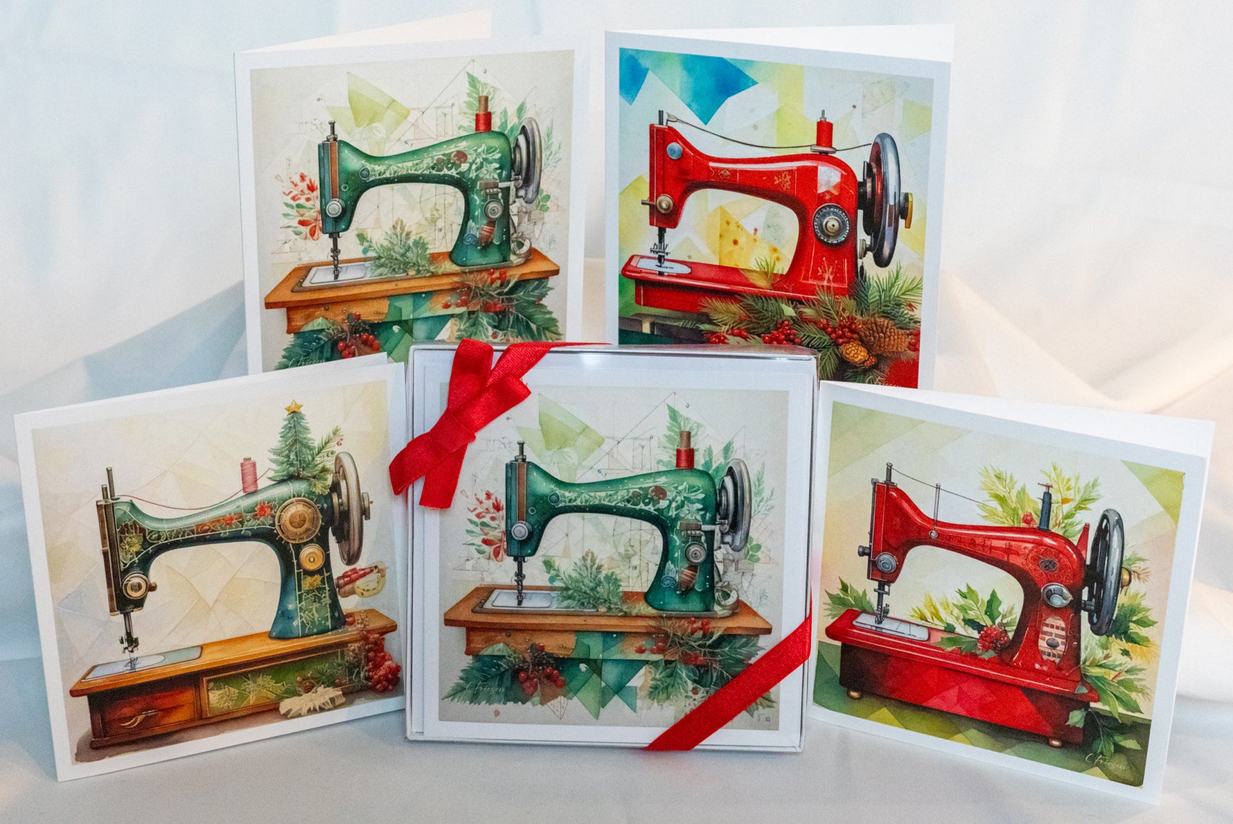 Vintage Holiday Sewing Collection Boxed Set
