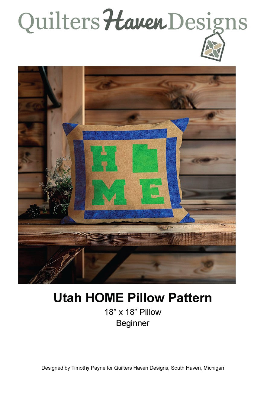 Utah HOME Pillow Pattern