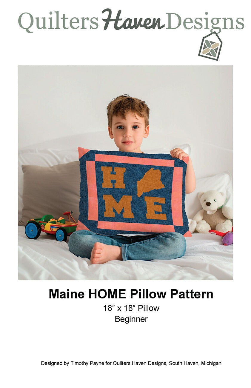 Maine HOME Pillow Pattern