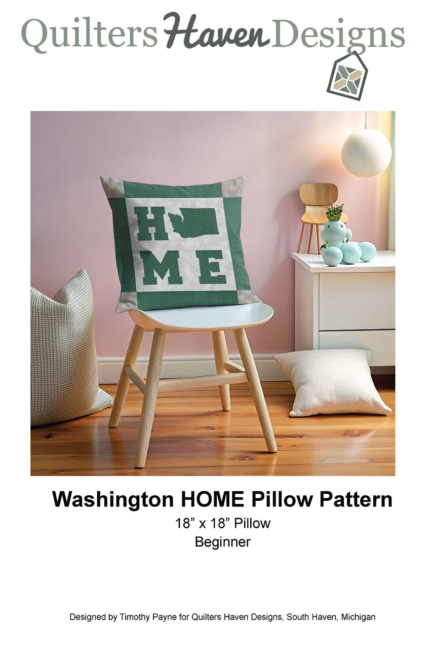 Washington HOME Pillow Pattern