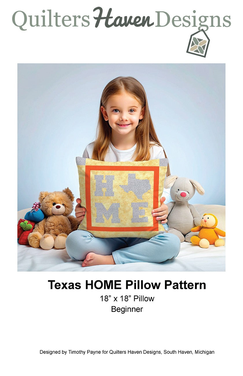 Texas HOME Pillow Pattern