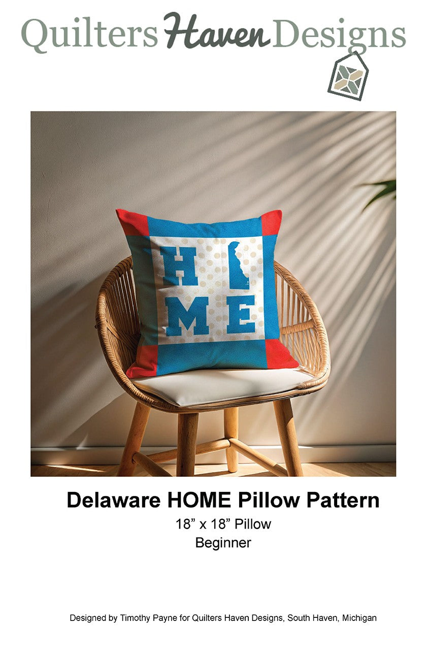 Delaware HOME Pillow Pattern