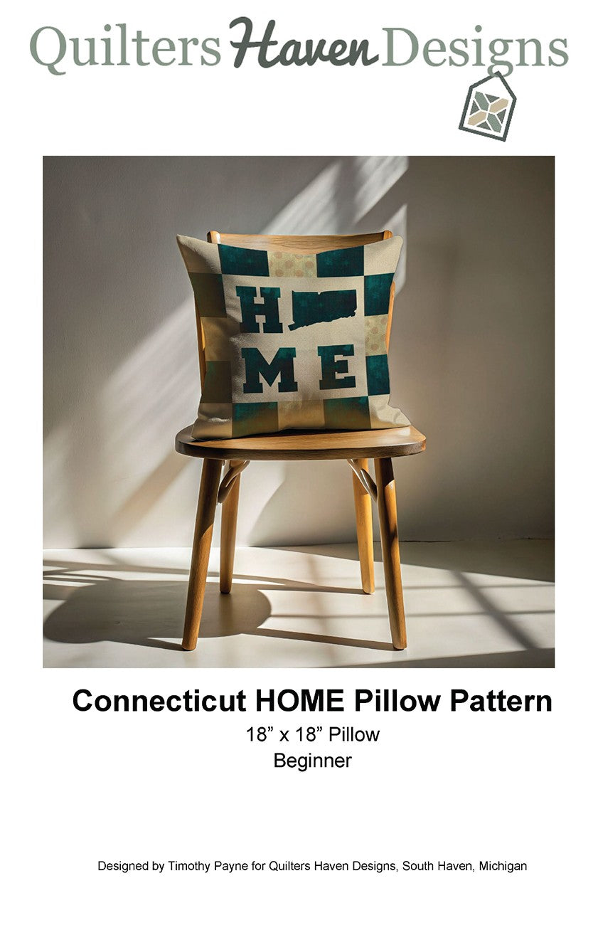 Connecticut HOME Pillow Pattern