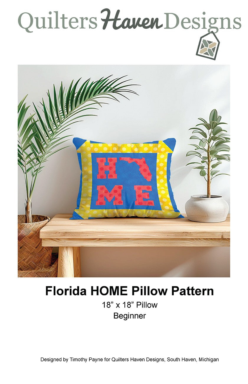 Florida HOME Pillow Pattern