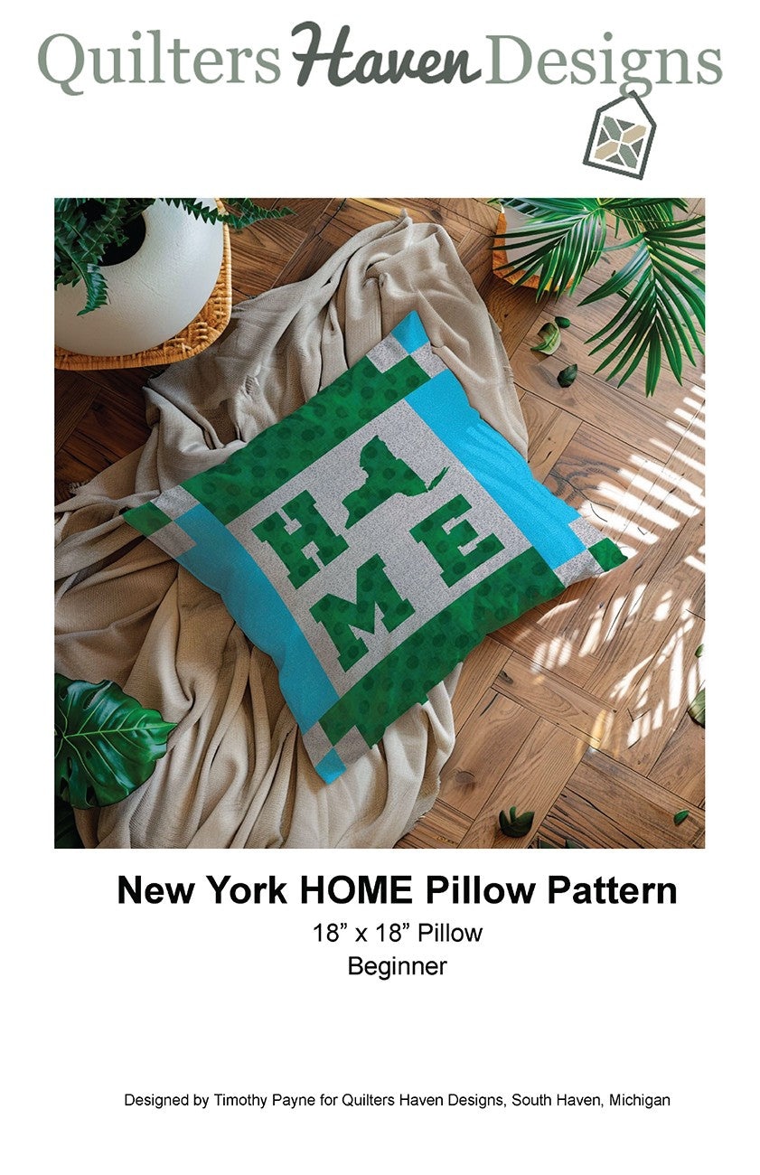 New York HOME Pillow Pattern