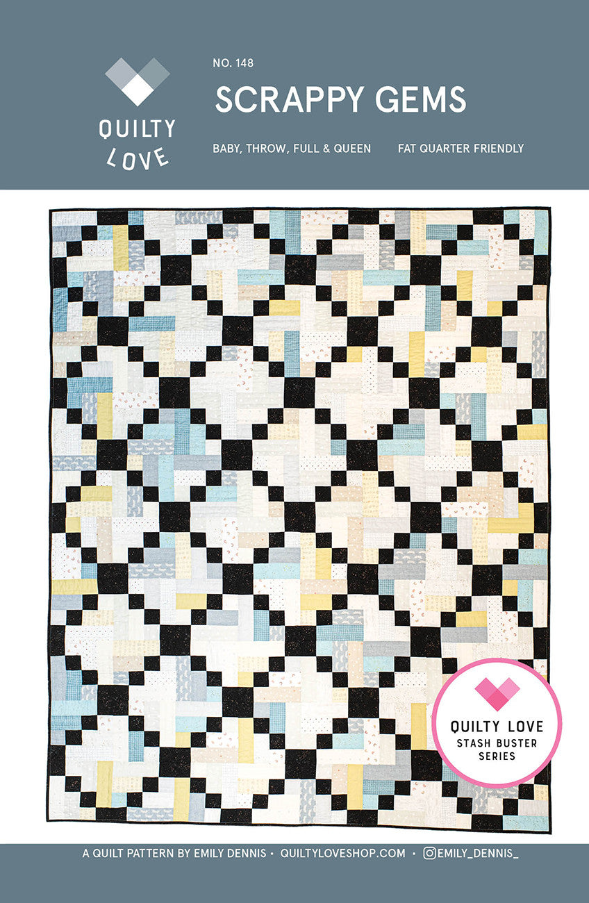 Scrappy Gems Quilt Pattern