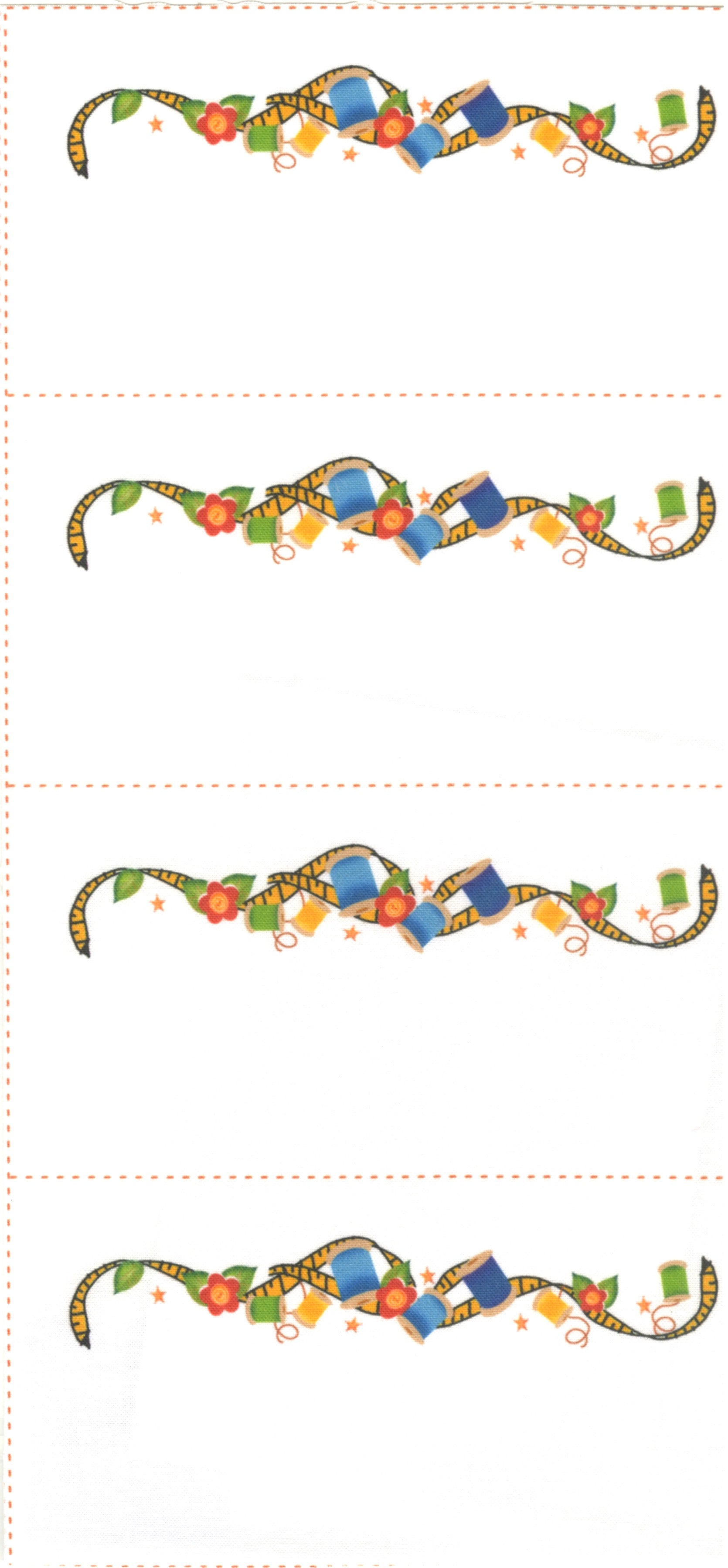 Thread 4 - 3inx 6in Quilt Labels for Quilting Projects