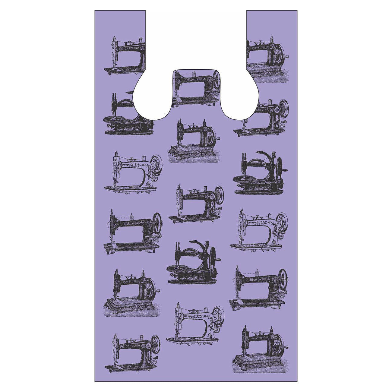 Sewing Machines Plastic Bag Lavender 12in x 7in x 22in 1000ct