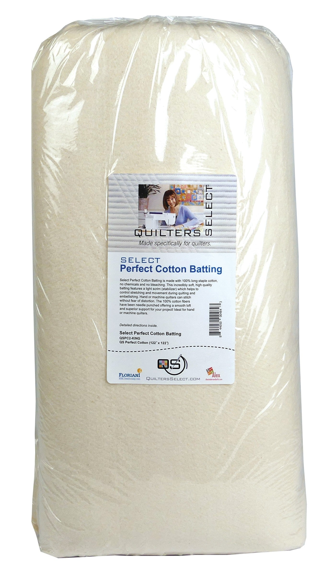 Select Perfect Cotton Pre-Cut Full 122in x 122in