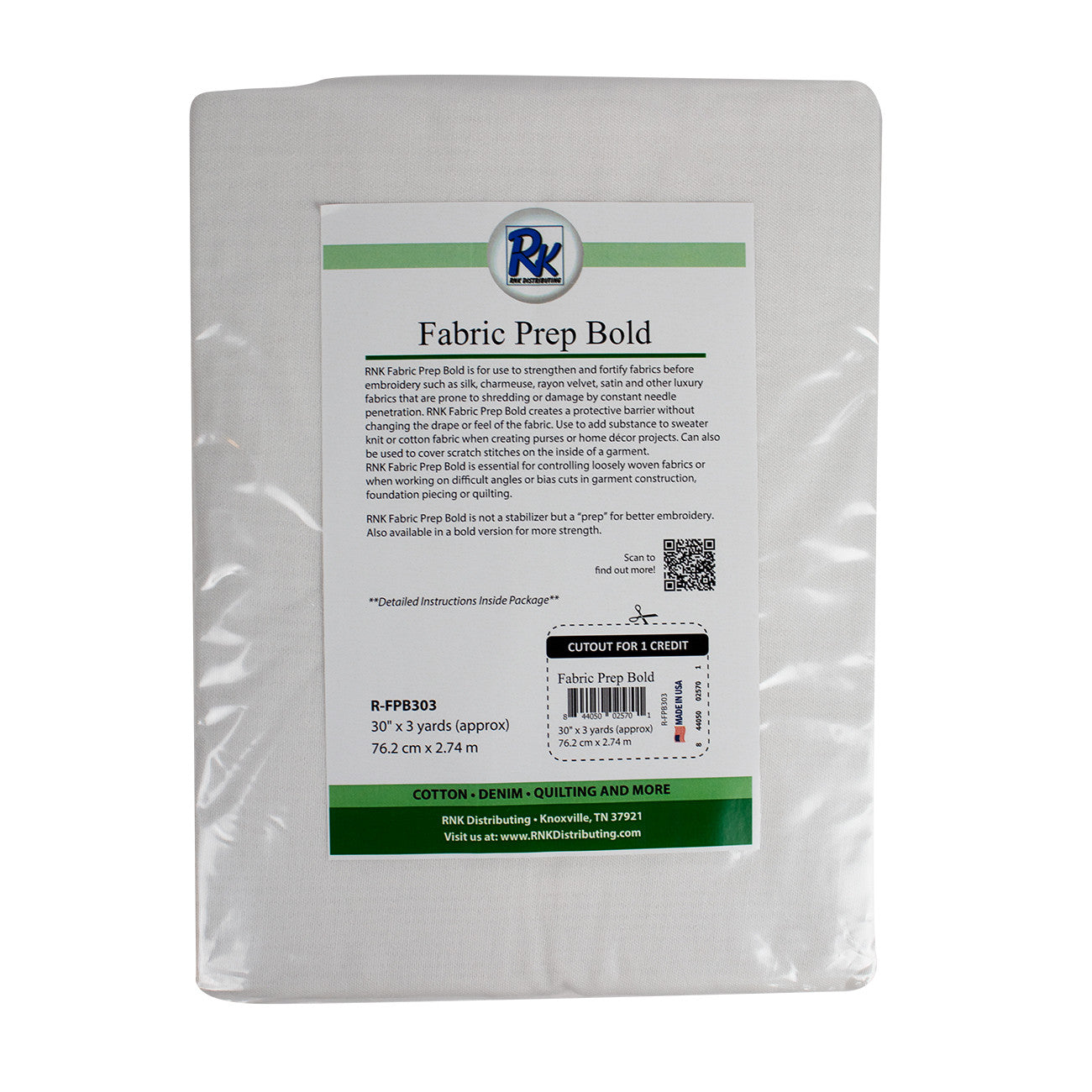 Fabric Bold Prep 30in x 3yds