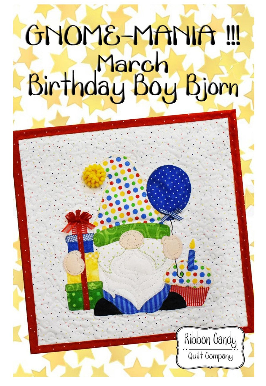Gnome-Mania! March Birthday Boy Bjorn