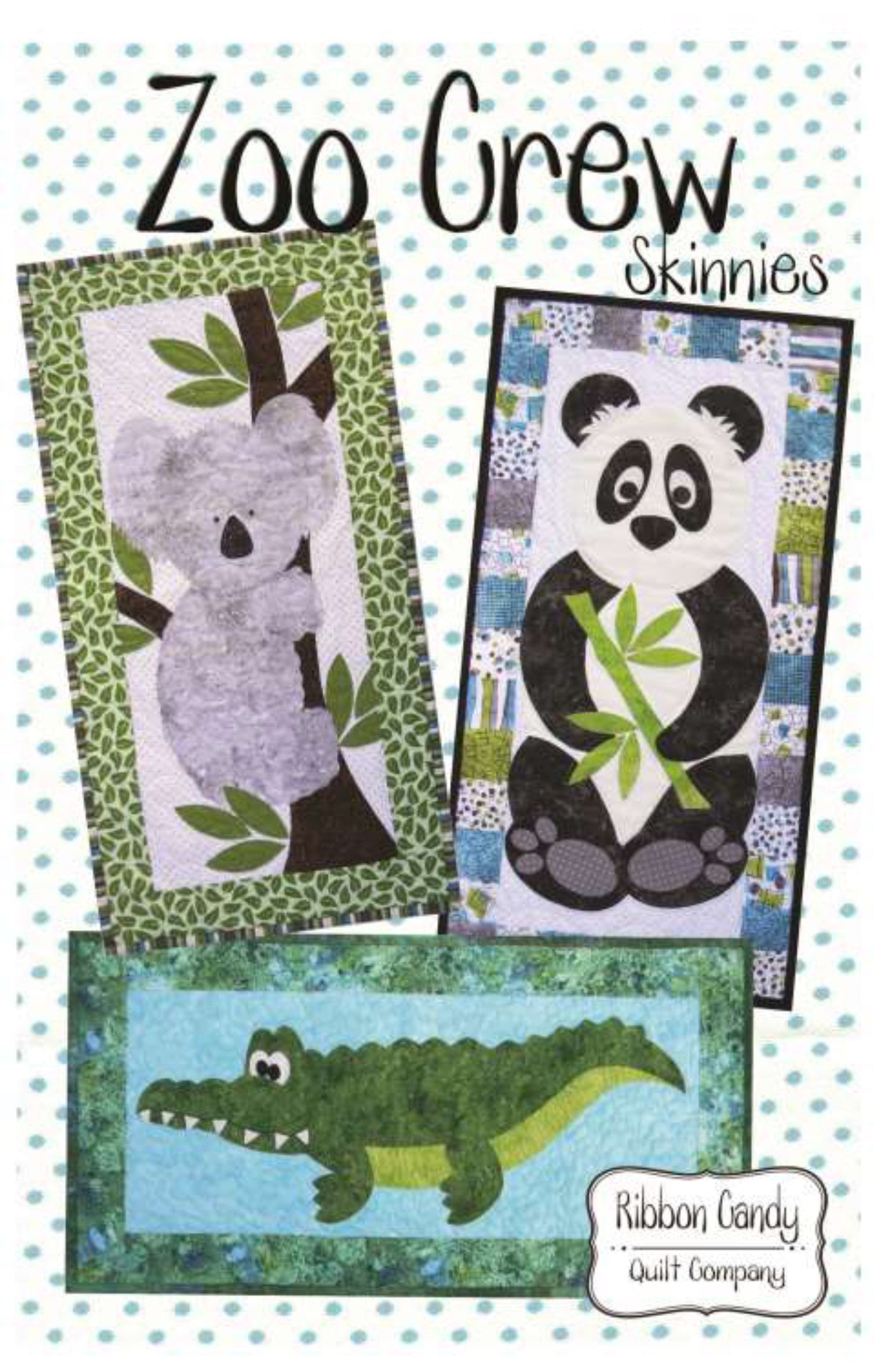 Zoo Crew Seasonal Skinnies  - Fusible Applique