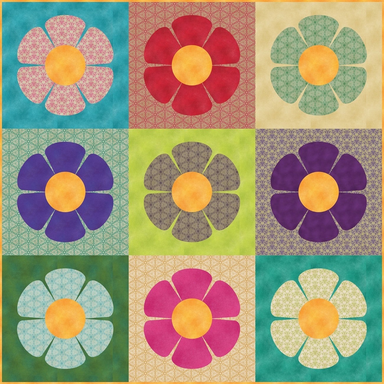 Retro Daisy (Baby) Kit
