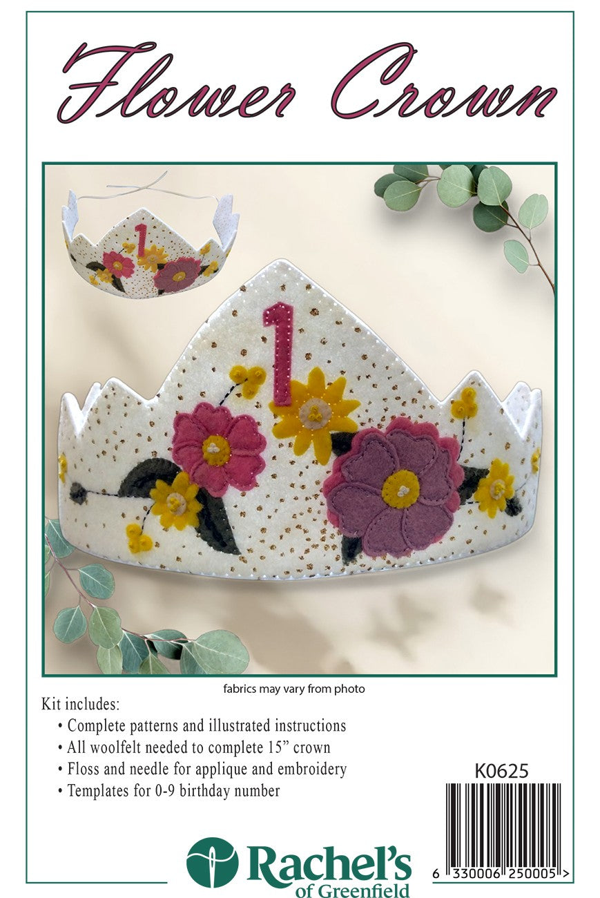 Flower Birthday Crown Kit