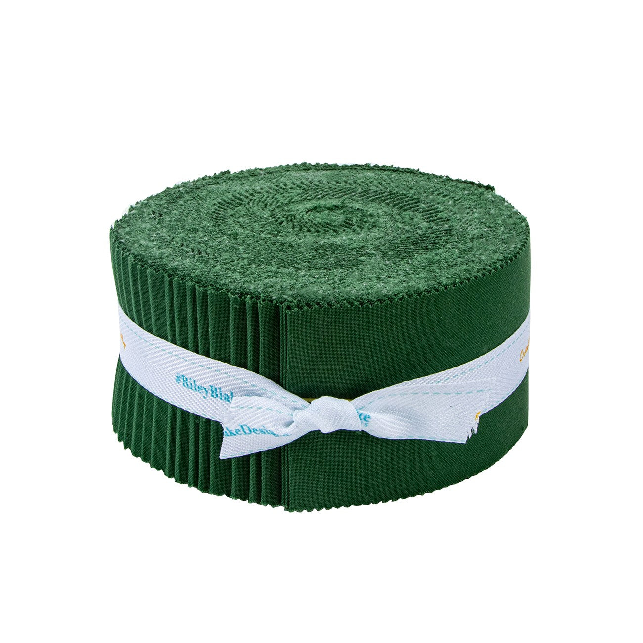 Confetti Cotton Christmas Green 2-1/2in Strips, 40pcs/bundle