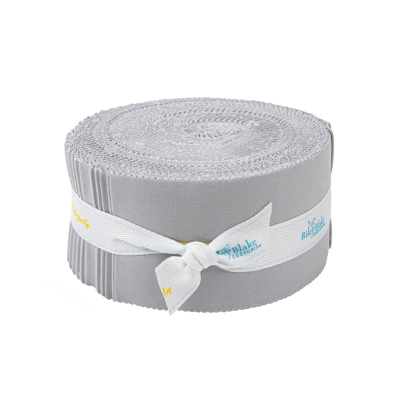Confetti Cotton Silver 2-1/2in Strips, 40pcs/bundle