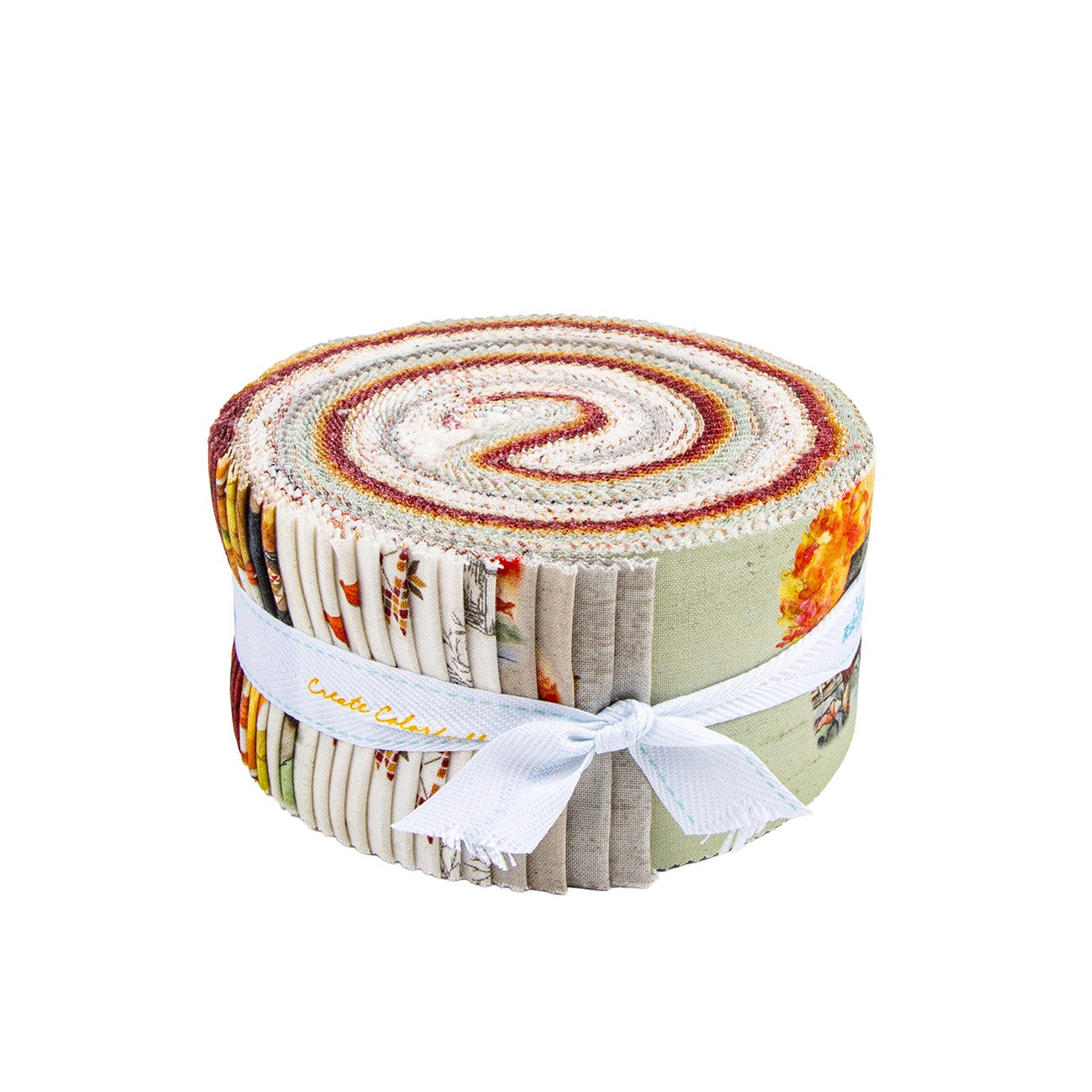 Covered Bridges in Fall 2.5in Strips, 40pcs/bundle