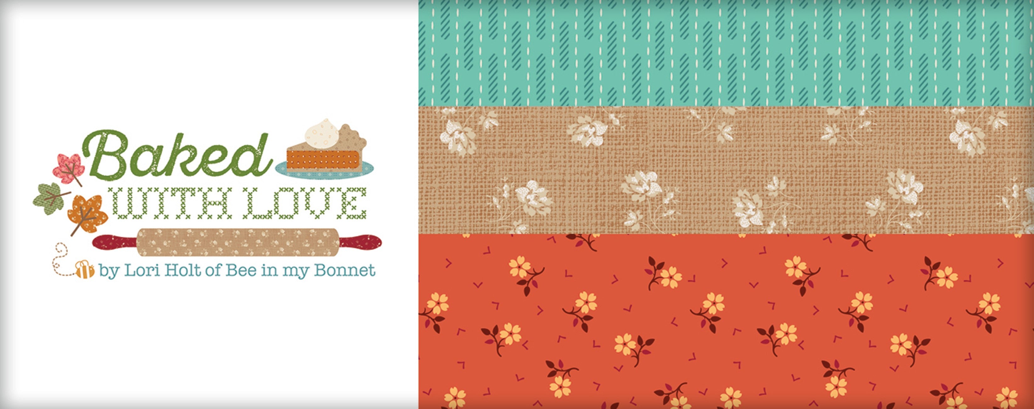 Baked With Love 2.5in Strips, 40pcs/bundle