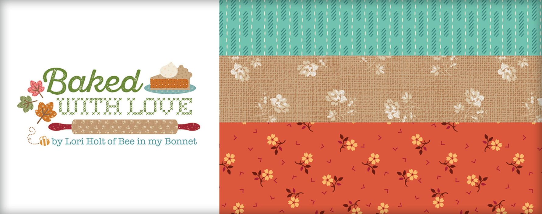 Baked With Love 2.5in Strips, 40pcs/bundle