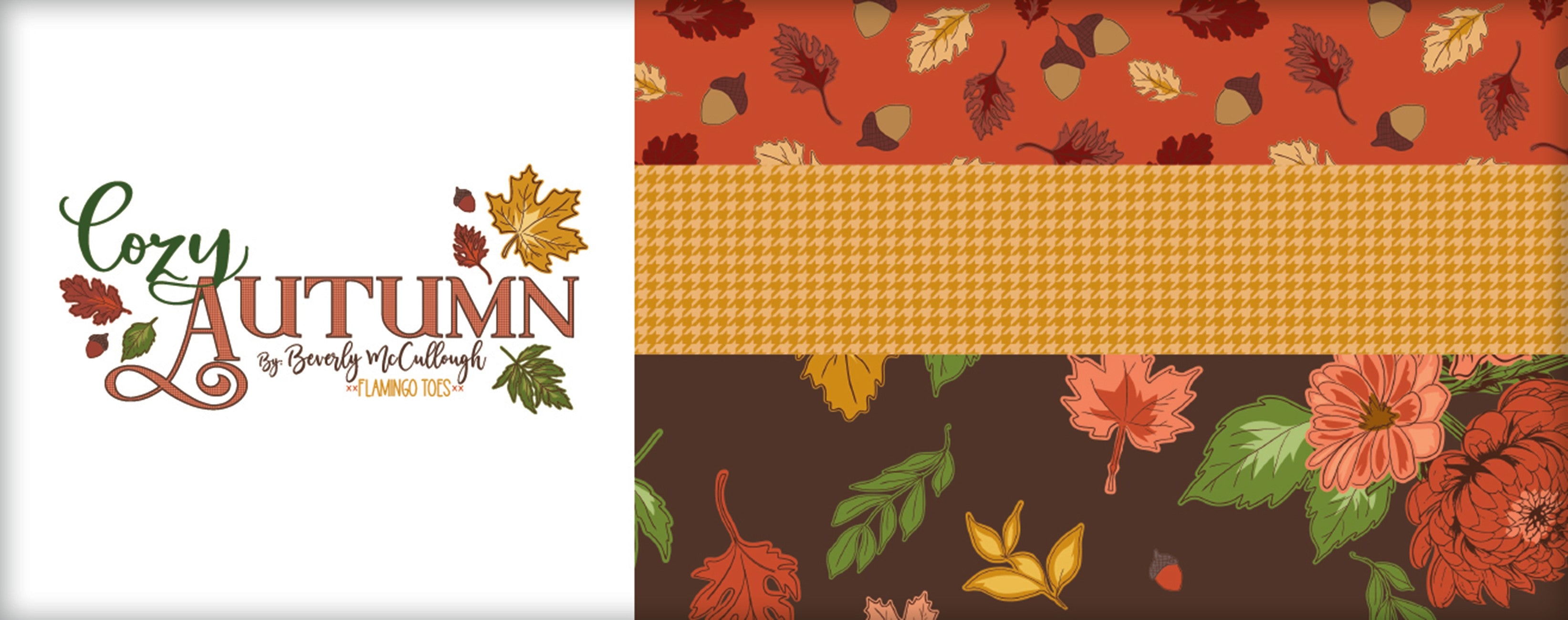 Cozy Autumn 2.5in Strips, 40pcs/bundle