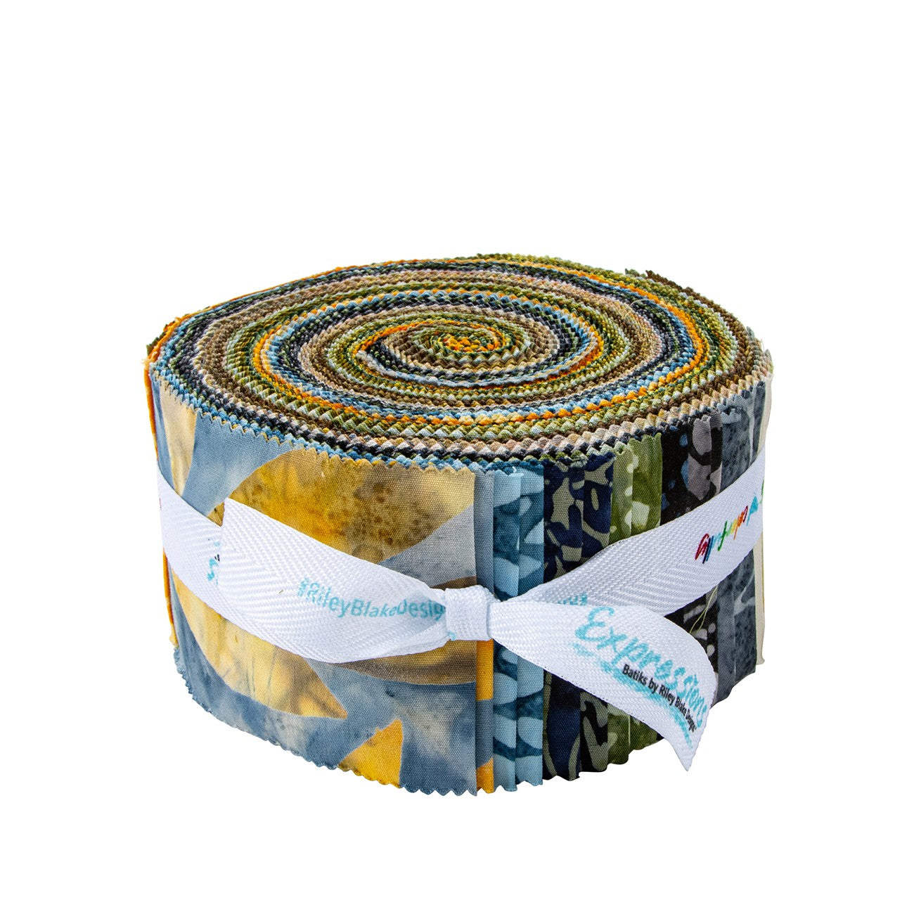 Batiks Tradewinds 2.5in Strips, 40pcs/bundle