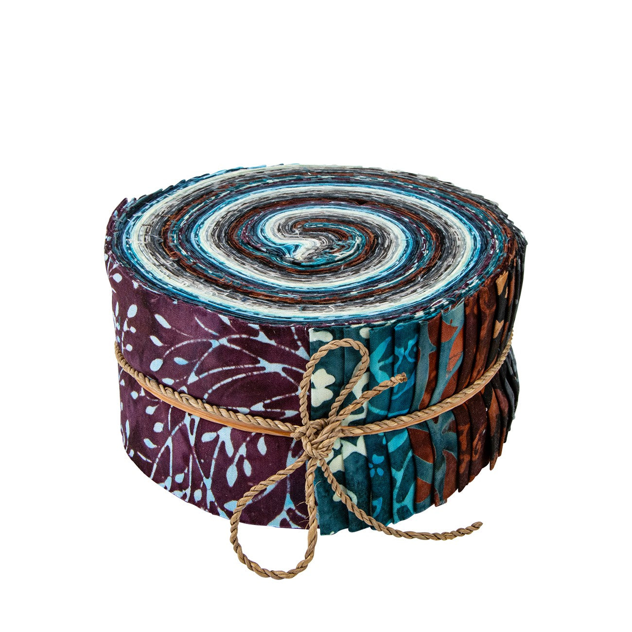 Batiks Divine Vines 2.5in Strips, 40pcs/bundle