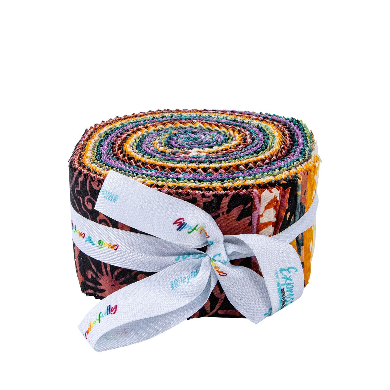 Batiks Garden Fresh 2.5in Strips, 40pcs/bundle