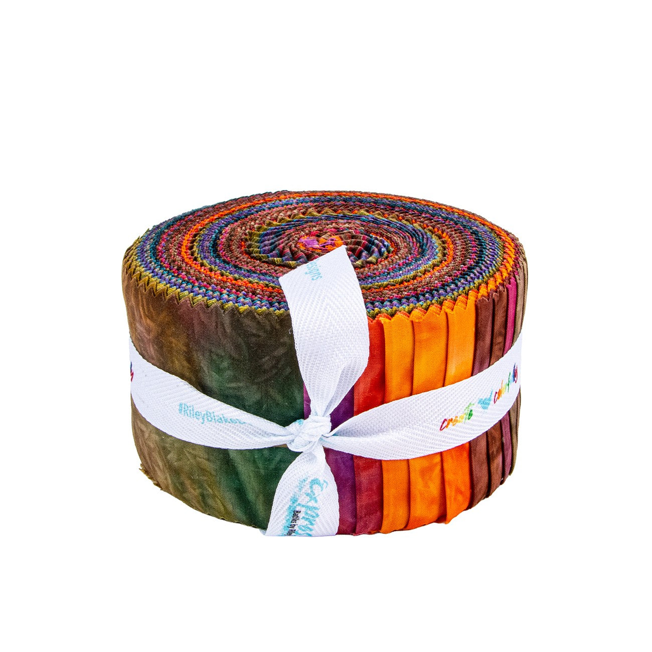Batiks Jasmine 2.5in Strips, 40pcs