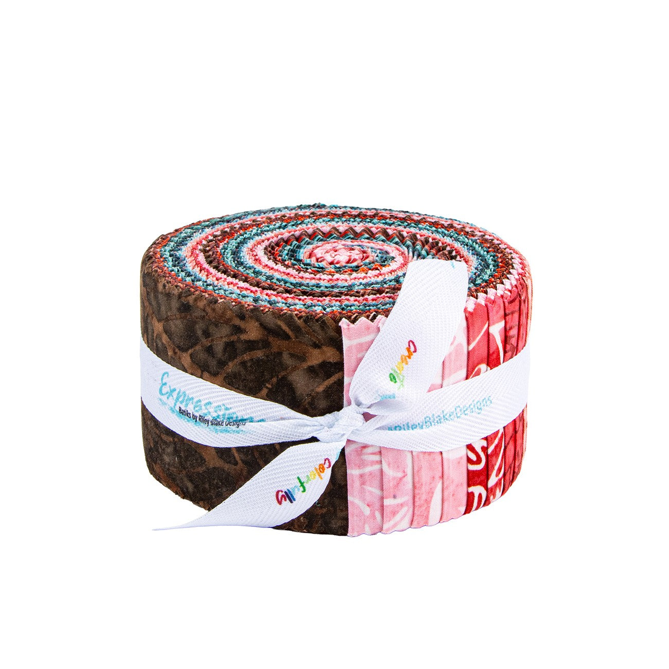 Batiks Poppy Seeds 2.5in Strips, 40pcs
