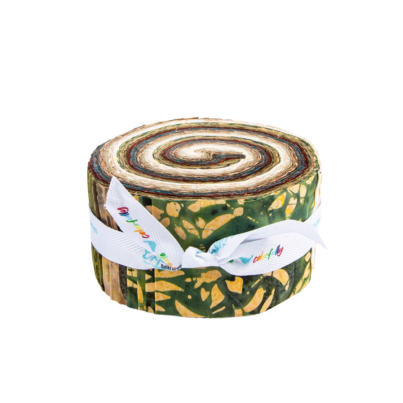 Batiks Holiday Charm Smoky Grove 2.5in Strips, C, 40 Pcs.