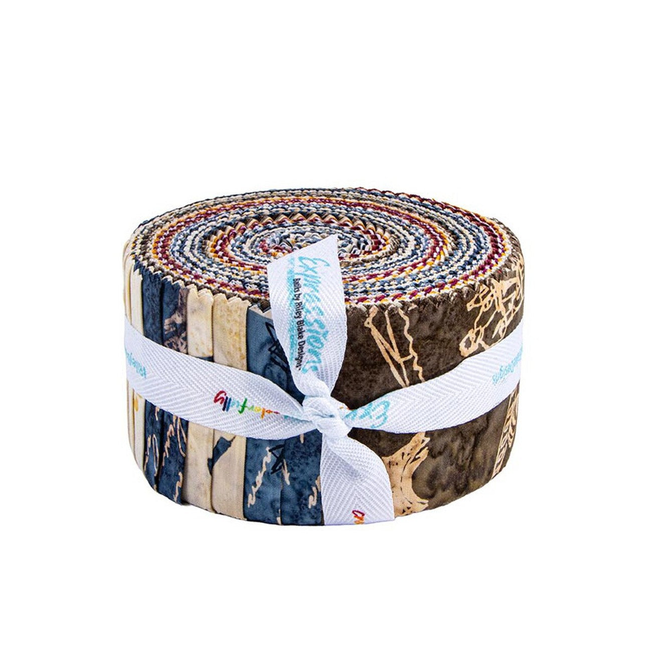 Batiks Around the World - Paris 2.5in Strips, 40 Pcs.