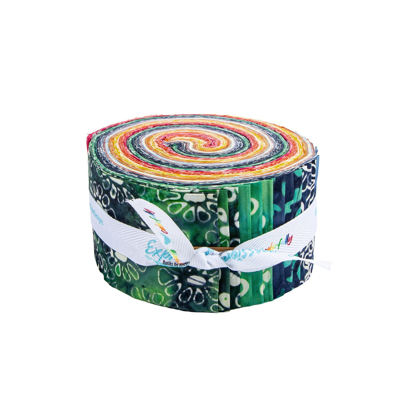 Batiks Whimsy Daisy 2.5in Strips, 40pcs