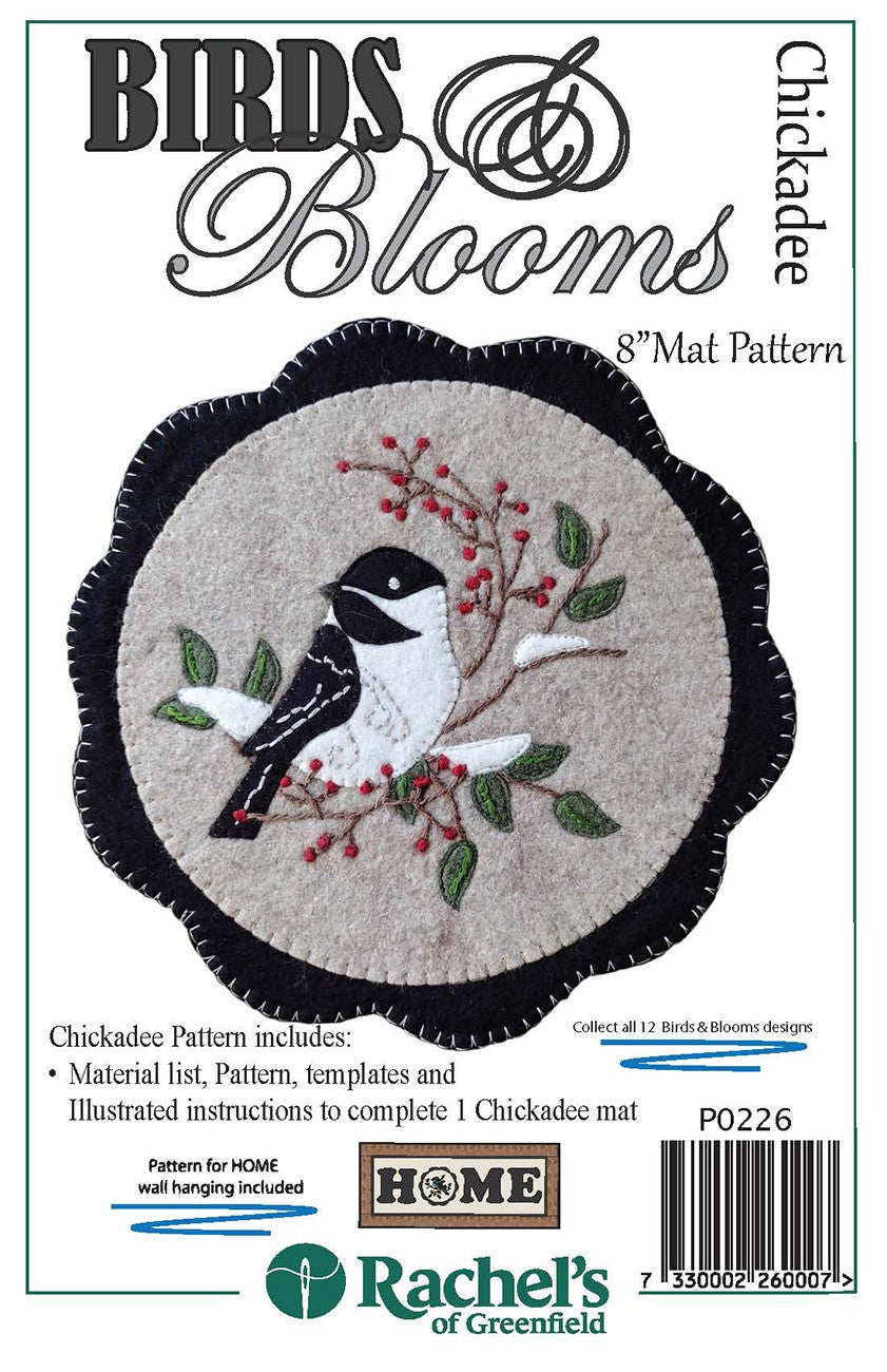 Chickadee Mat Pattern
