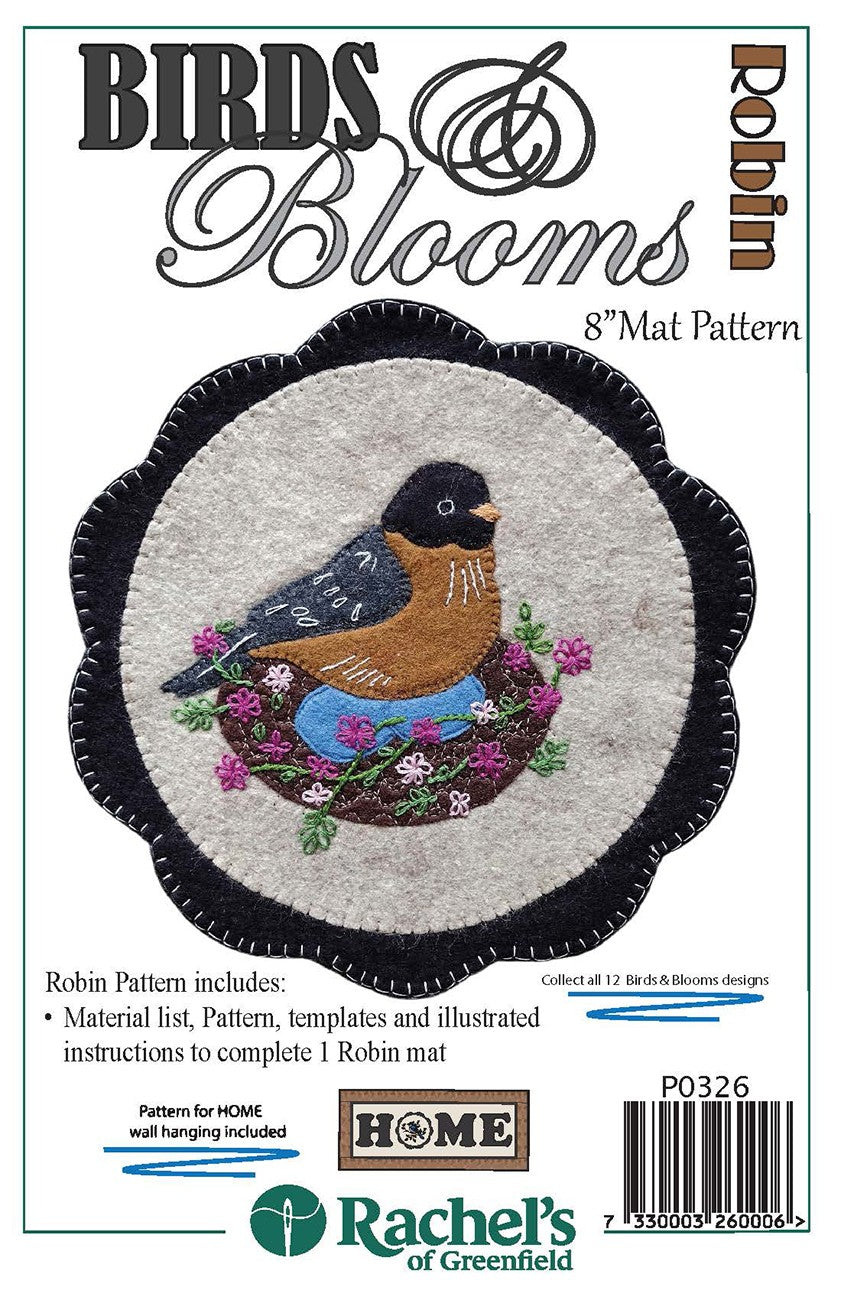 Robin Mat Pattern