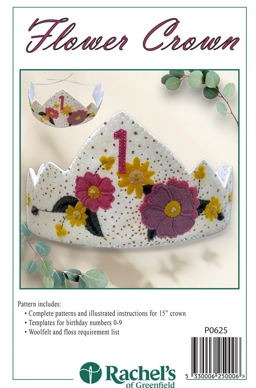 Flower Birthday Crown Pattern