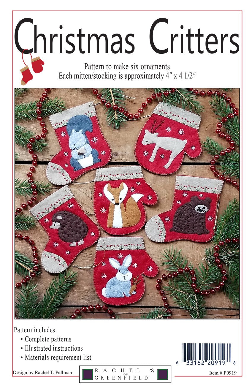 Christmas Critters Pattern