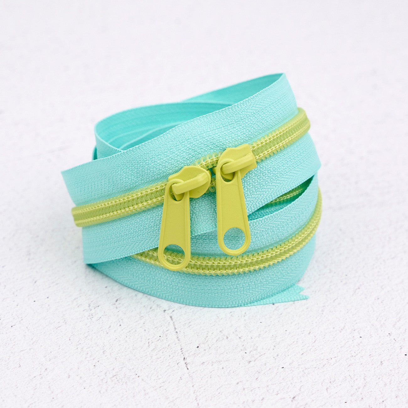 30in Handbag Zipper Lime Splash