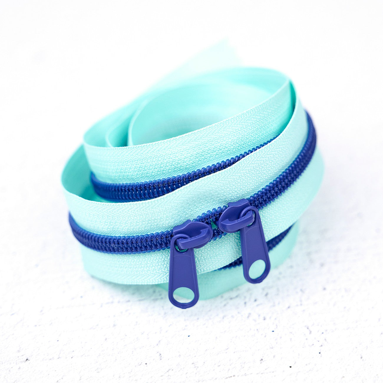40in Handbag Zipper Saltwater Taffy