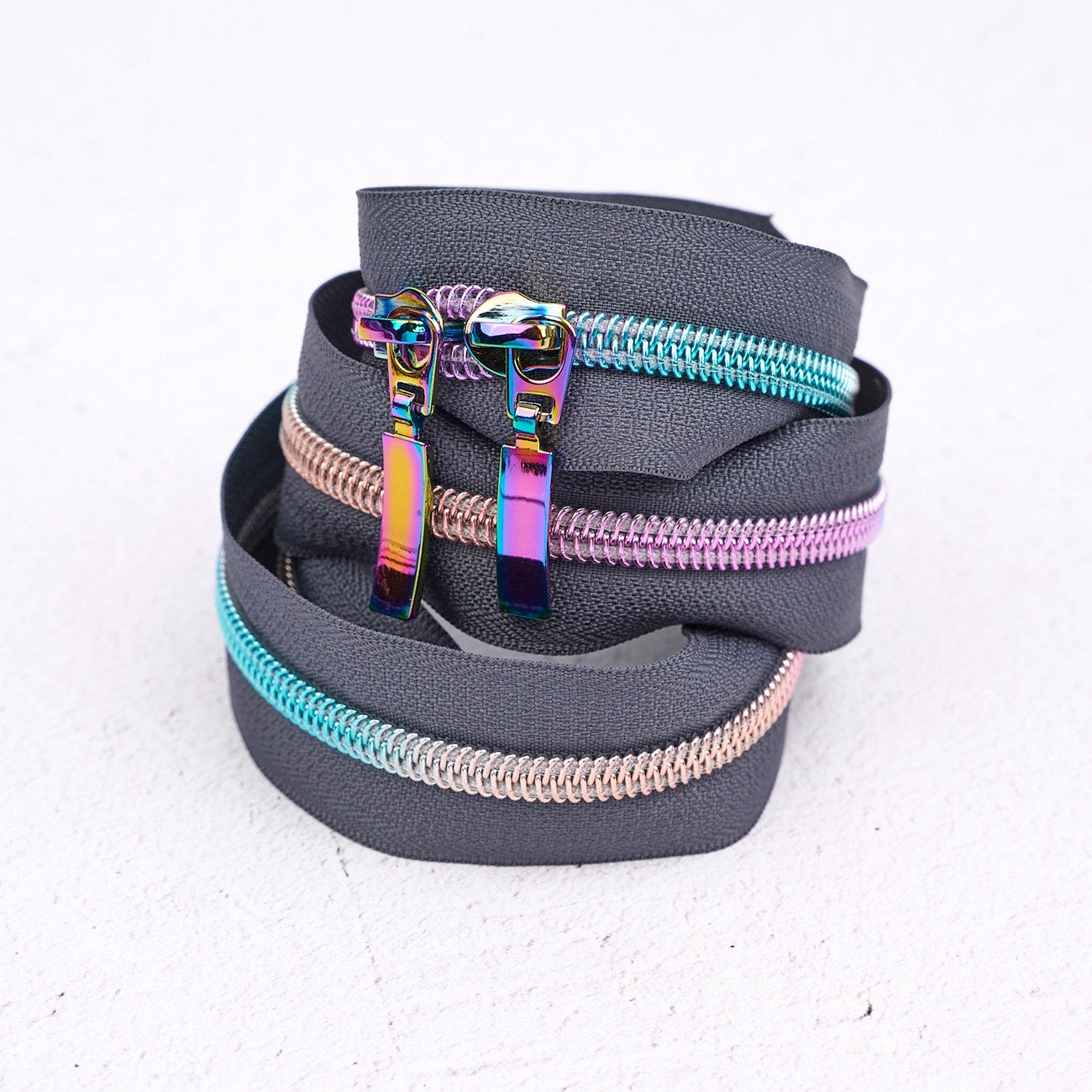 40in Handbag Zipper Aurora Storm