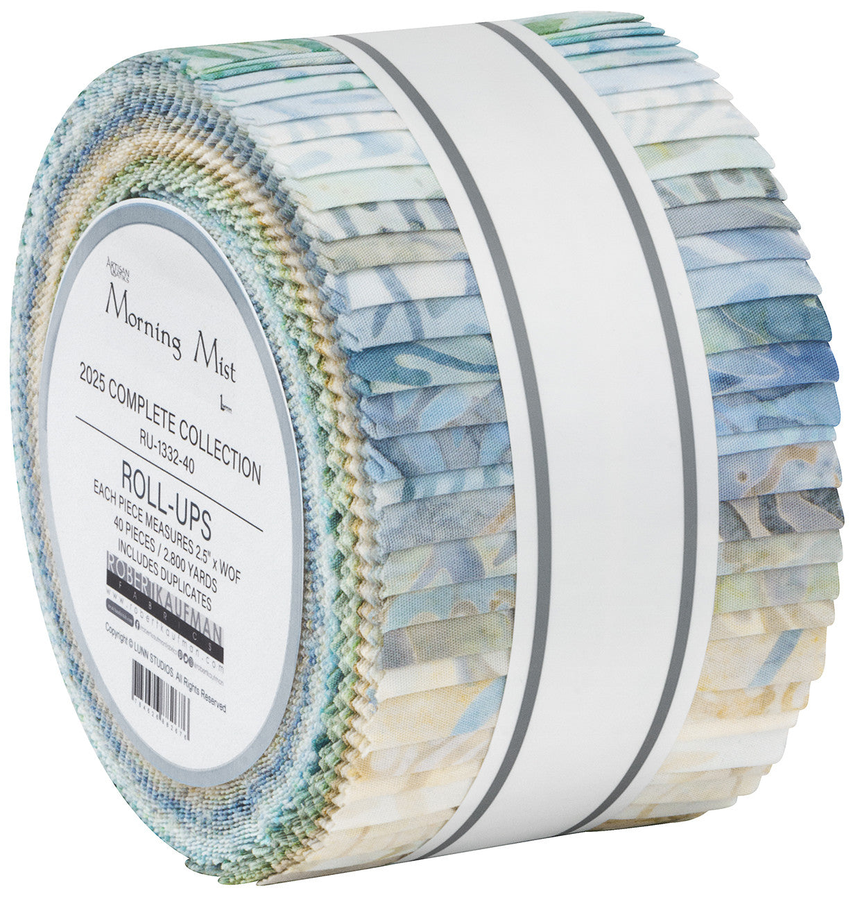 2.5in Strips, Morning Mist, 40pcs
