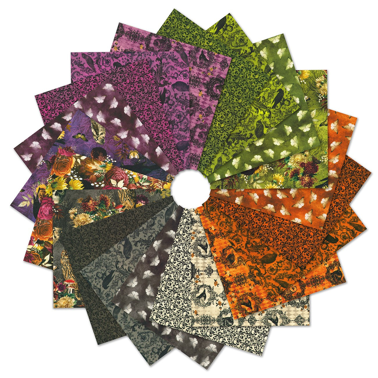 2.5in Strips Ravenwood, 40pcs/bundle