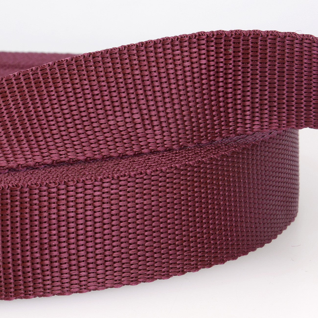 25mm Polypropylene Webbing in Burgundy