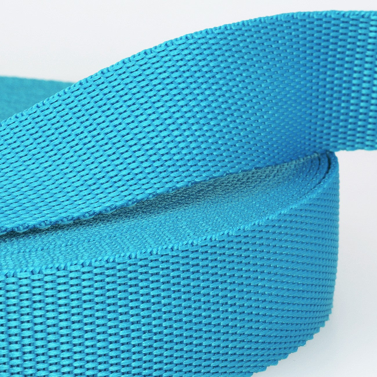 40mm Polypropylene Webbing in Turquoise