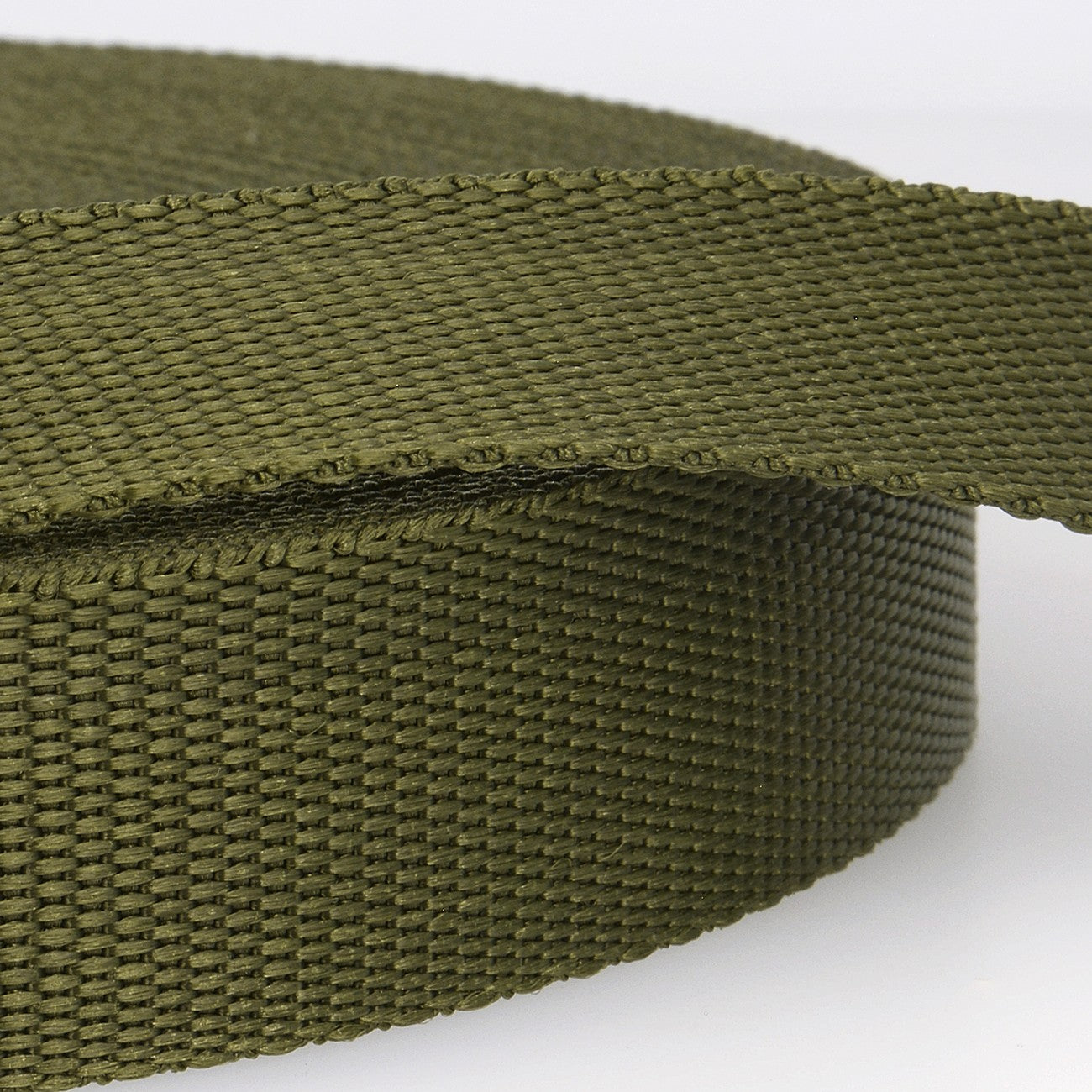 50mm Polypropylene Webbing in Olive