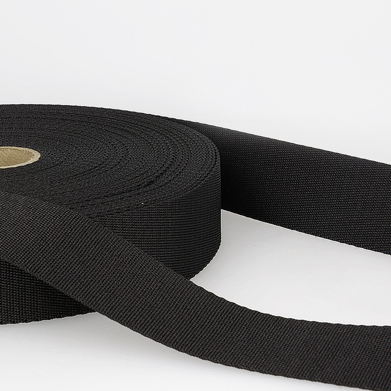 10mm Polyester Webbing in Black