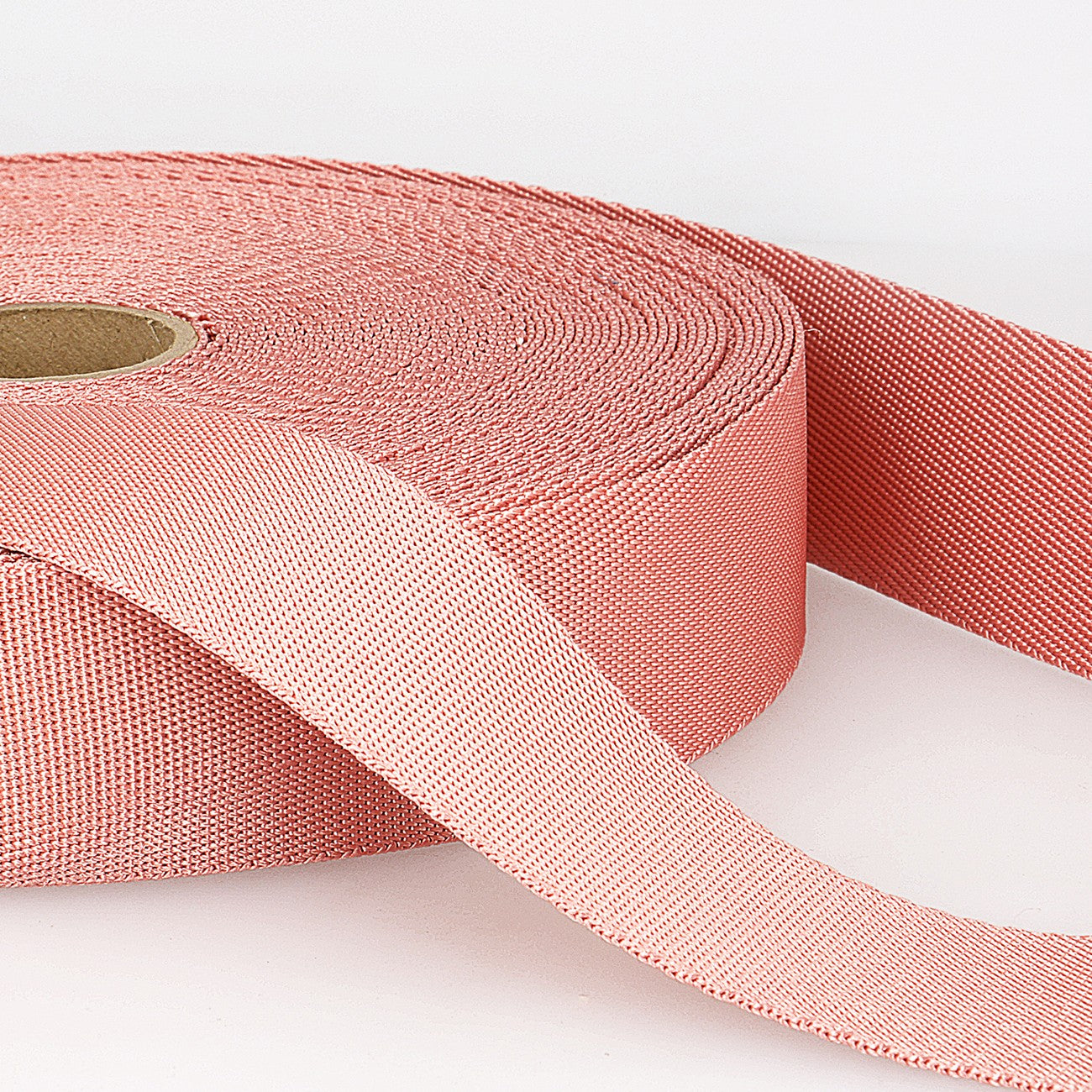 10mm Polyester Webbing in Pink